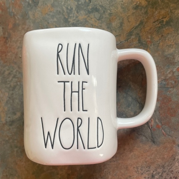 Rae Dunn Run the World Mug - Picture 1 of 3